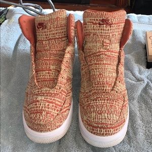 Nike Air Force one high Flyknit size 10